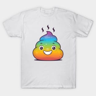 Rainbow Poop T-Shirt